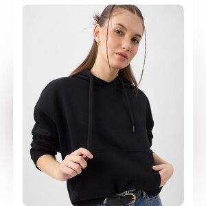 Sweaty Betty Black Pullover Hoodie, OVERSIZED, Pockets, Activewear, Lounge, S